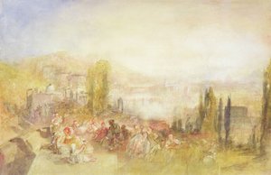 1851年フィレンツェ 作： Joseph Mallord William Turner